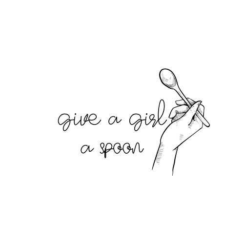give a girl a spoon logo
