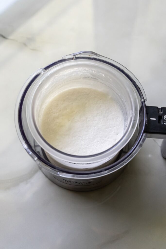 coconut ice cream in a ninja creami.