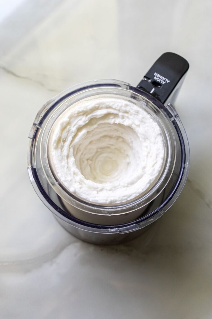 coconut ice cream in a ninja creami.