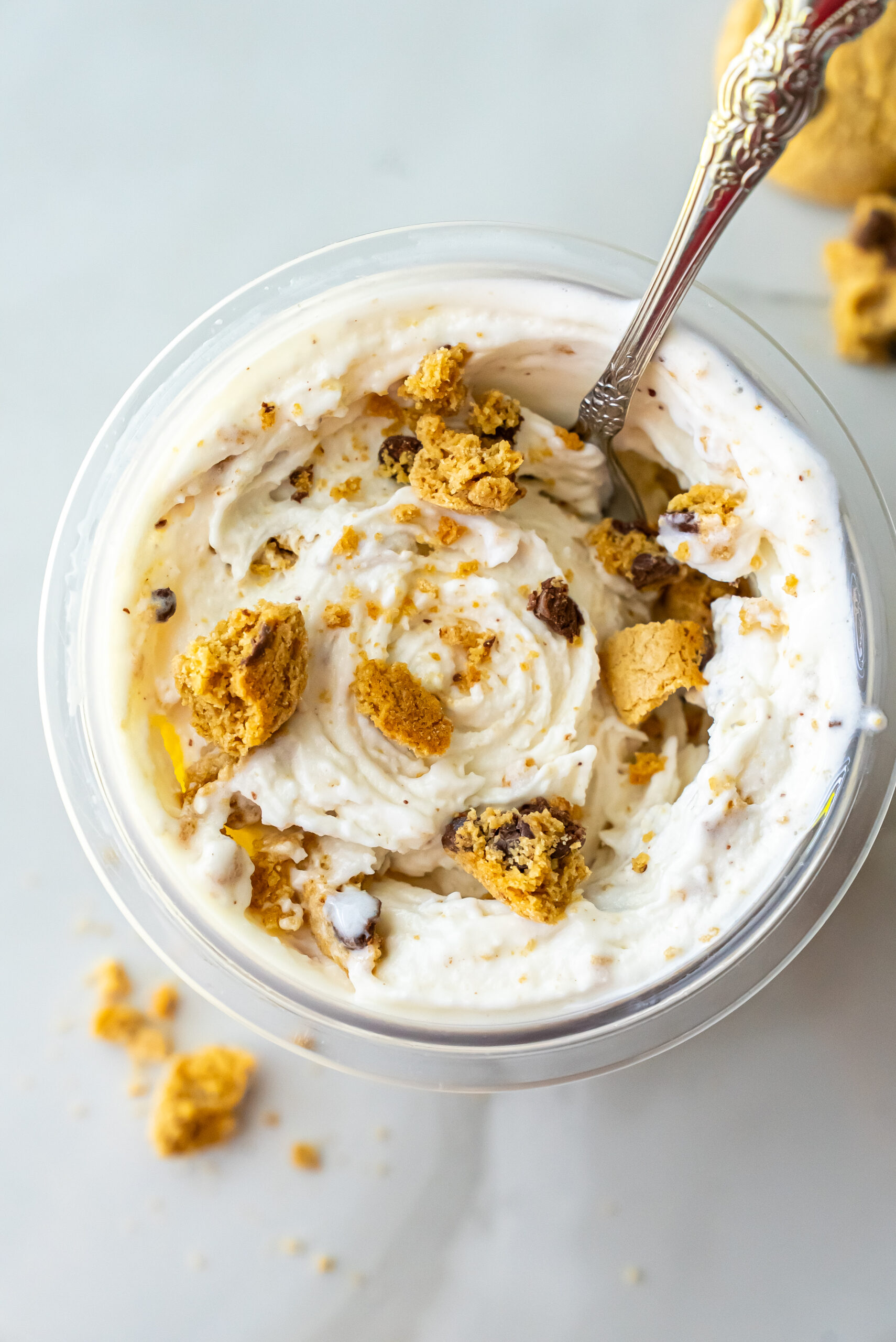 High Protein Caramel Chocolate Chip Ninja Creami Ice Cream (Gluten Free ...